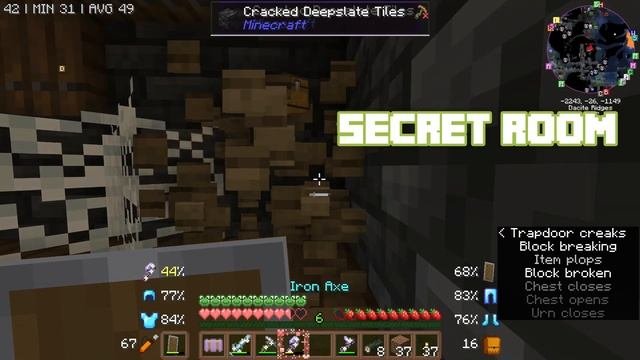 Looting An UNDEAD CRYPT! ☠️? With @windenfalls In Minecraft Survival