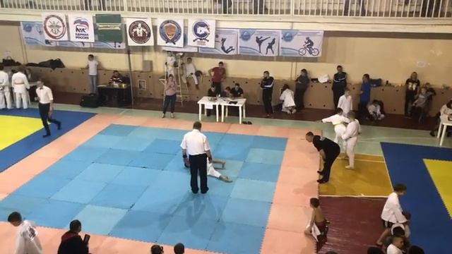 Чемпионат Сверд обл комбат самооборона 30.11.19г.Абдулаев Я.Р.8-9 лет до 35 кг 1/2 часть 1