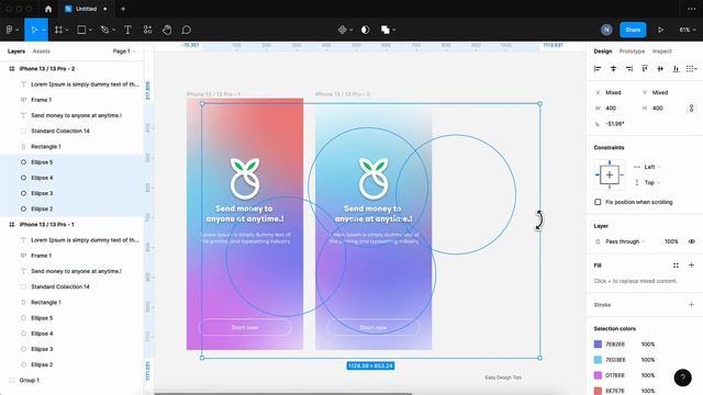 Animating Mesh Gradients in Figma