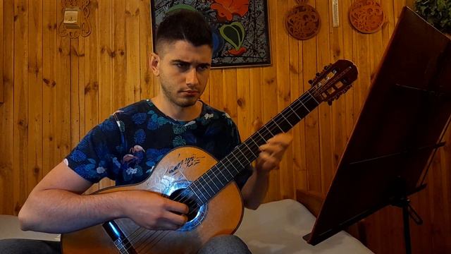 Александра Пахмутова. Нежность из кф Три тополя на Плющихе на гитаре. Обработка Олега Копенков