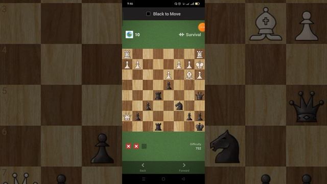 Chess.com Solve, Puzzle Survival, Missed Day 169