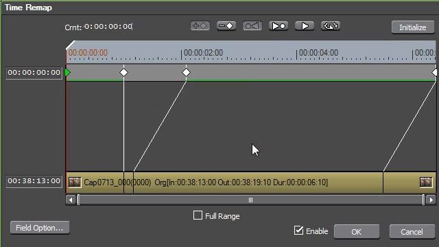 18. Time Remap Update EDIUS 6 Feature Showcase