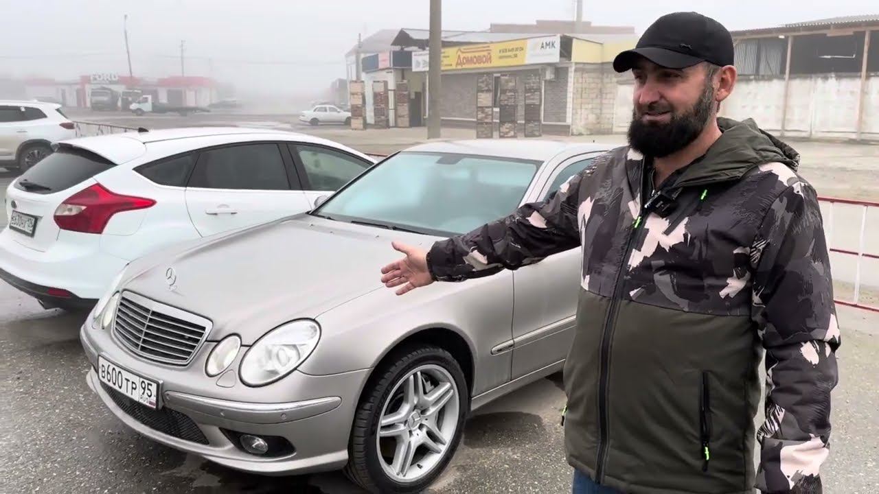 E55 AMG Давит антифриз. Выхлоп, замеры.  Часть2