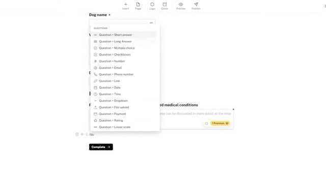 An introduction to Tally Forms