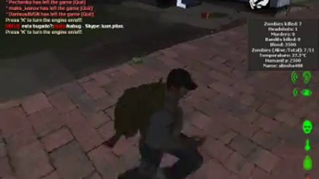 прохождение игры mta sa dayz mod часть 1 (много припасов !)