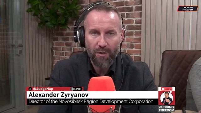 Judging freedom интервью с Scott Ritter and Alexander Zyryanov from Moscow 02.01.2024
