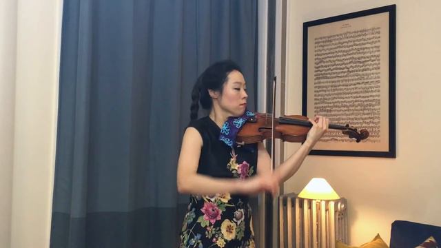 Michelle Lie plays Ysaye: "Les Furies" from Sonata No.2 for Solo Violin