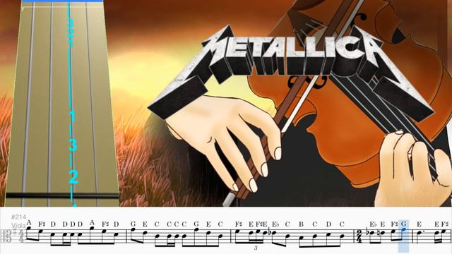Metallica - Master Of Puppets Viola Tab & Sheet