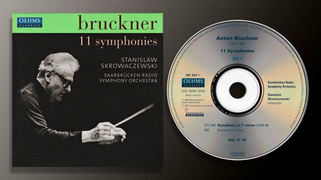 Bruckner: Symphony No. 00 in F minor WAB 99 - SRSO Stanislaw Skrowaczewski. Rec. 2001