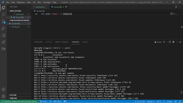 Pembuktian Link Docker Container - 18219050 Kevin Kencana