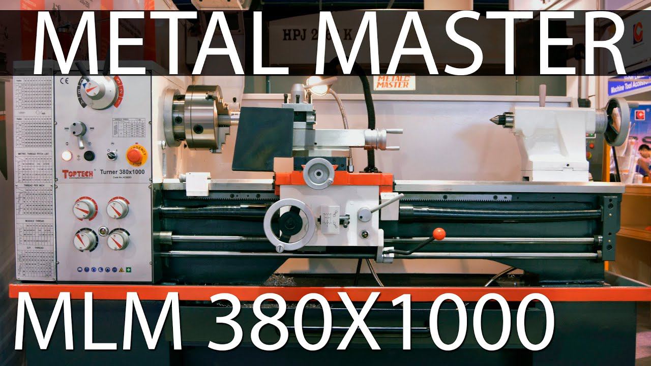 Универсальный токарно винторезный станок Metal Master MLM 380x1000