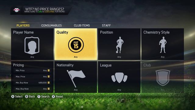 WTF??? NO PRICE RANGES GLITCH! | FIFA 15 Ultimate Team