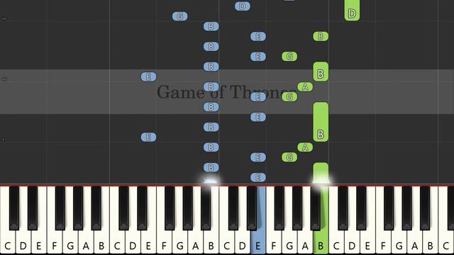 Ramin Djawadi | Game of Thrones | Easy Piano Tutorial | always C major