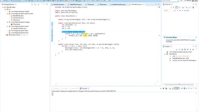 Space Invaders Tutorial (Java) 9 - Blocks (1)