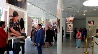 Открытие выставки Министерства здравоохранения КБР "Медики в деле".Нальчик, Парк 100-летия ,07.06.2