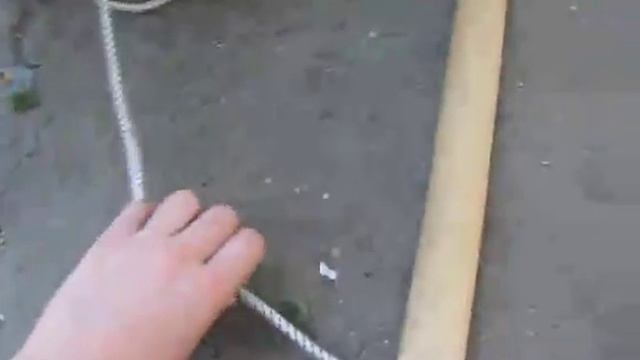Как сделать верёвочную лестницу своими руками