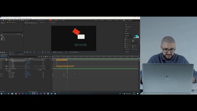 Skillbox. Моушен-Дизайн. 3 урок. Работа со слоями и первая анимация