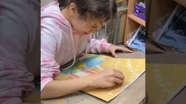 Уроки рисования для детей в студии "Арт-Винтаж"