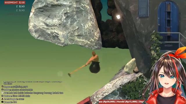  Getting Over It Apakah ini rage game? NIJISANJI ID 