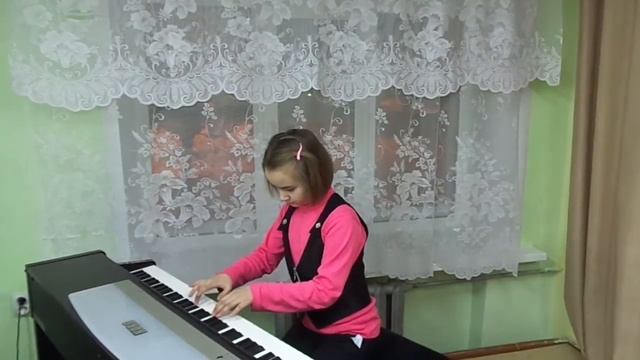 НДШИ 2014 Лобаева Вера 2 кл. Н.Бачинская " Старинные часы с кукушкой"