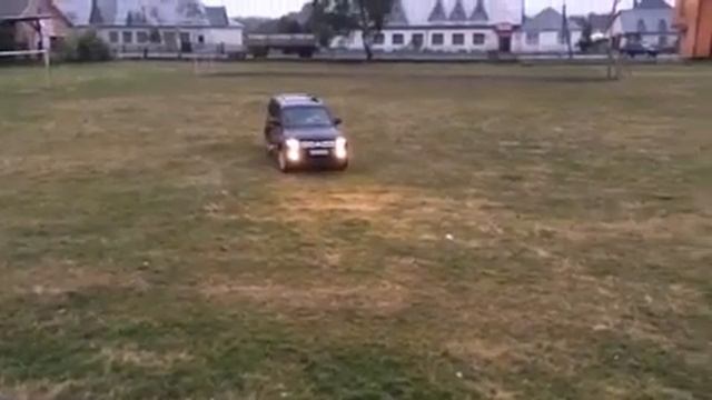 Паджеро 4 боком 2017