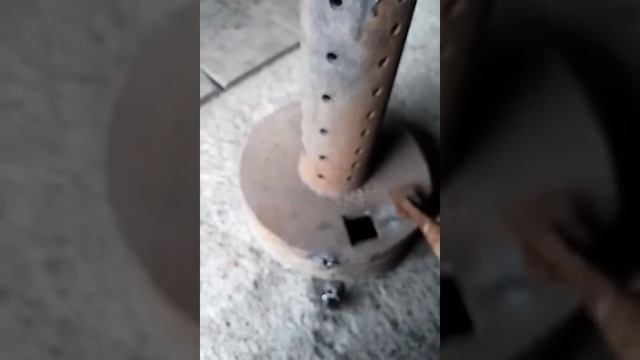 Гаражный отопитель на отработке своими руками)