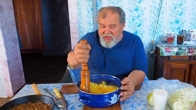 Пенсии в России хватит только на капусту и картошку , но приготовим вкусно ! Хватай рецепт !