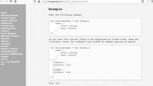 Virtual Types in MongoDB [UR] Module 3 Lecture 9 ZE - 252