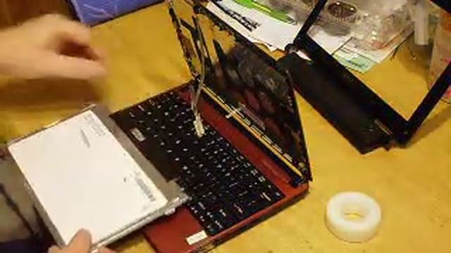 Laptop screen replacement / How to replace laptop screen [Acer Aspire One D257 Series]