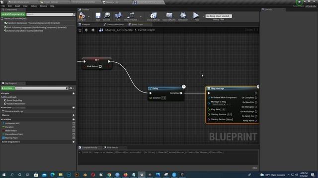 Create NPC animal random movement in Unreal Engine (Part-4)
