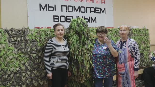волонтеры из Иркутской обл. отправили на СВО маскхалаты и масксети