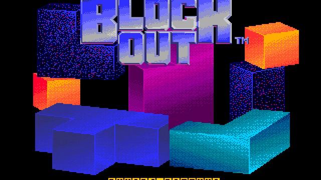 Block Out | intro Sega Mega Drive (Genesis).