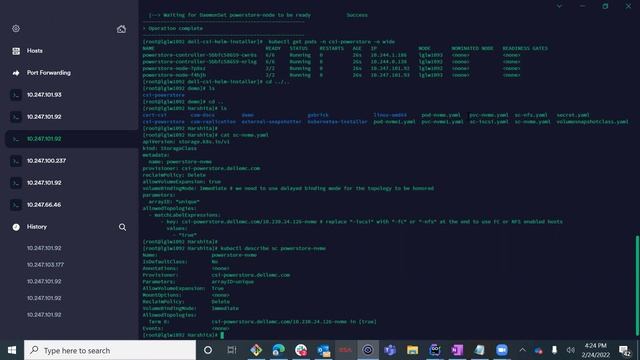 NVMe/TCP Support for Dell PowerStore, CSI Driver