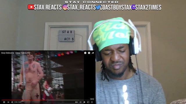 FIRST TIME WATCHING Ozzy Osbourne - Crazy Train (Live) REACTION!!