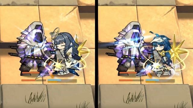 [Arknights] Astesia Skin Comparison! (with Shining steps)