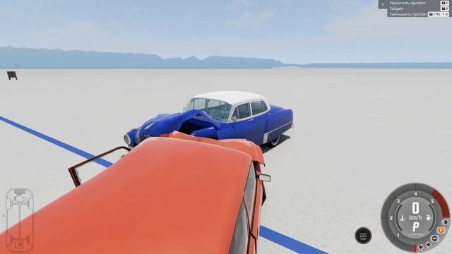 BeamNG.drive 0.30.2 crash-test краш-тест автосимулятор Таз Taz Нива