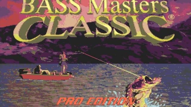 Bass Masters Classic Pro Edition - Sega Genesis (Title Screen And Demo)