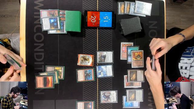 Модерн гоблины против Трона МТГ версус Magic: The Gathering WinCondition modern versus