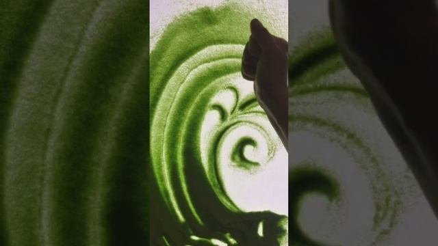 Копия картины цветным песком sandart