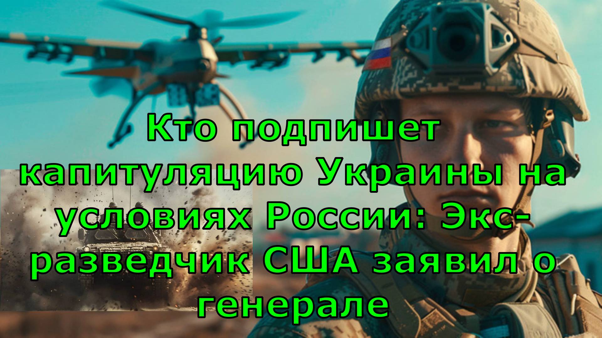 Кто подпишет капитуляцию Украины на условиях России: Экс-разведчик США заявил о генерале