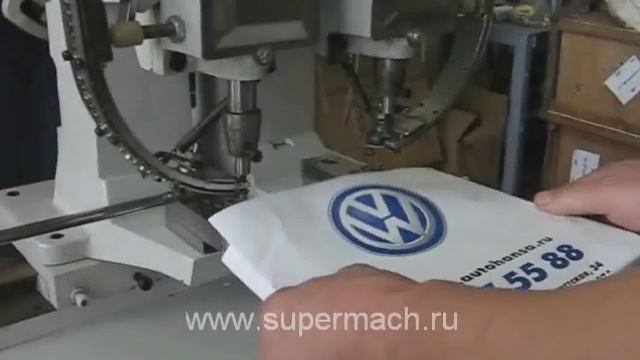 SM-100 Автоматический пресс для установки блочек