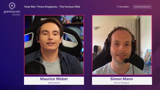 Total War: THREE KINGDOMS - The Furious Wild | Gameplay & Interview | #gamescom2020 | DE + EN