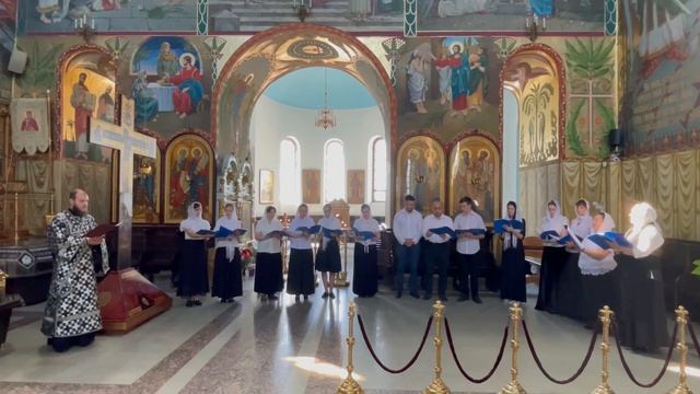 Днесь висит на древе. Хор Покровского кафедрального собора города Шахты