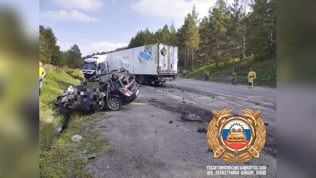 Трагедия на трассе М5 «Урал» в Башкирии: лобовое столкновение унесло жизнь водителя