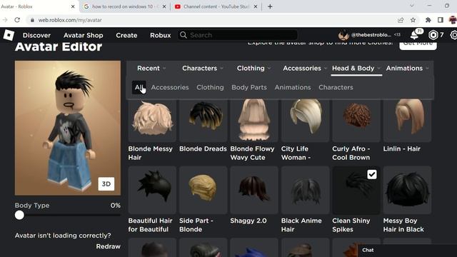 How To Get Hair Combos In Roblox (2023) *PC*