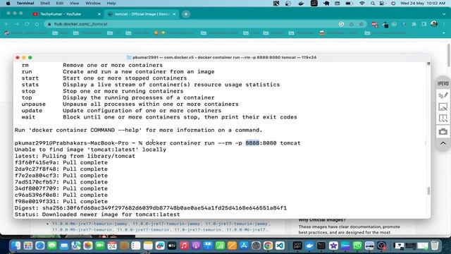 4. Run First Docker Container | Tomcat Container | Nginx Container