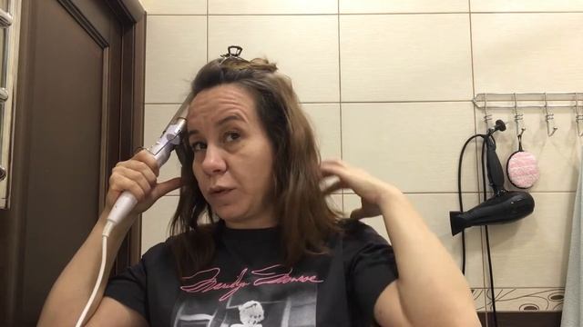 Тестирую тройную плойку. тройнаяплойка локоны плойка