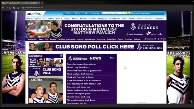 New Fremantle Dockers Theme Song (Eskimo Joe: FREO)