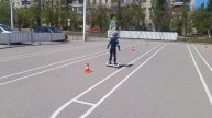 Первый раз на гироскутере