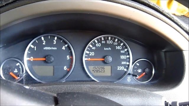 VDC and Slip indicator Reset. Nissan Pathfinder R51 2008